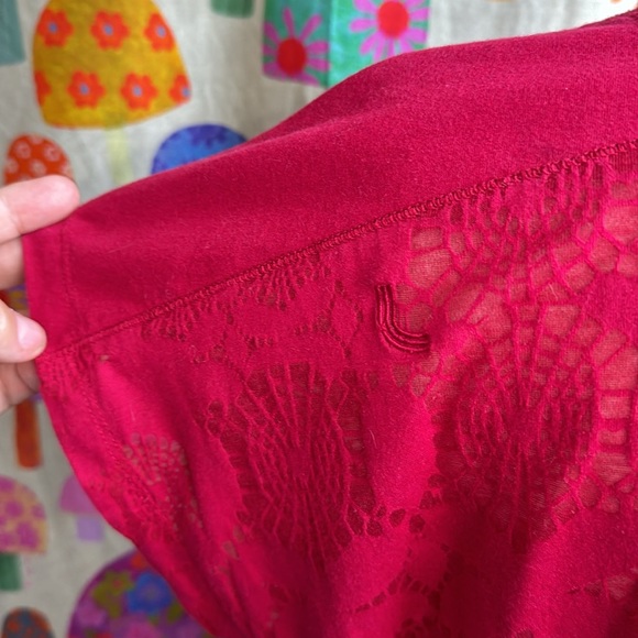 Lole Lace Semi Sheer Bathing Suit Cover Up/Dress. Medium - Picture 6 of 11